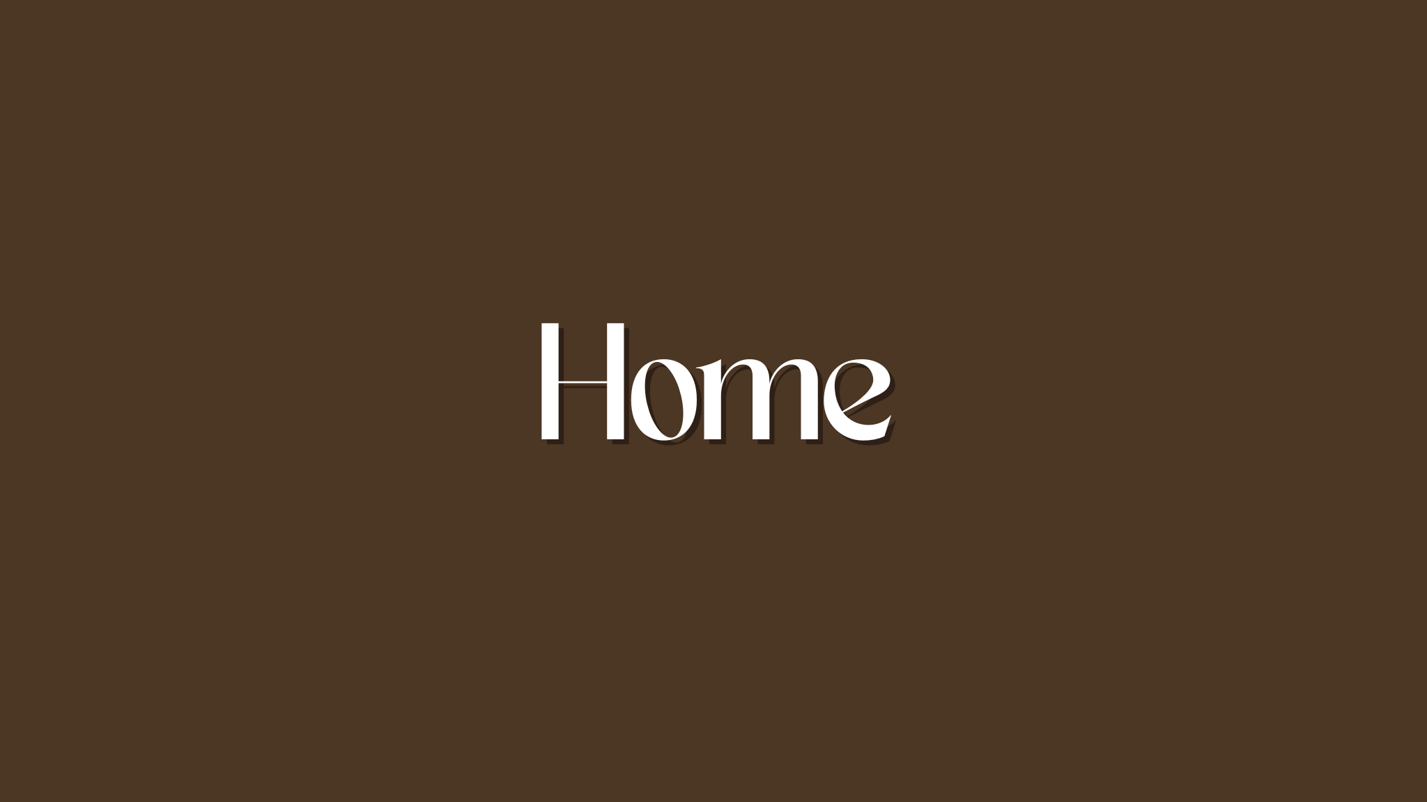 Home page