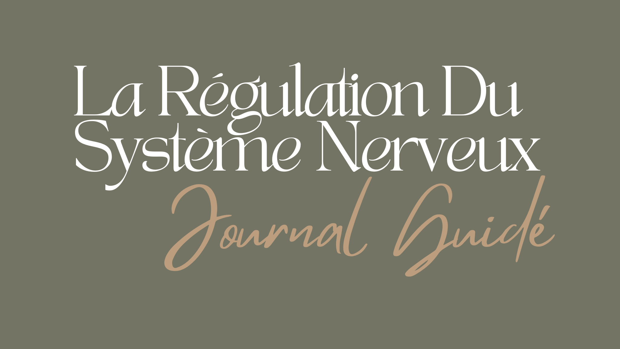 La Régulation du Système Nerveux Le journal Digital